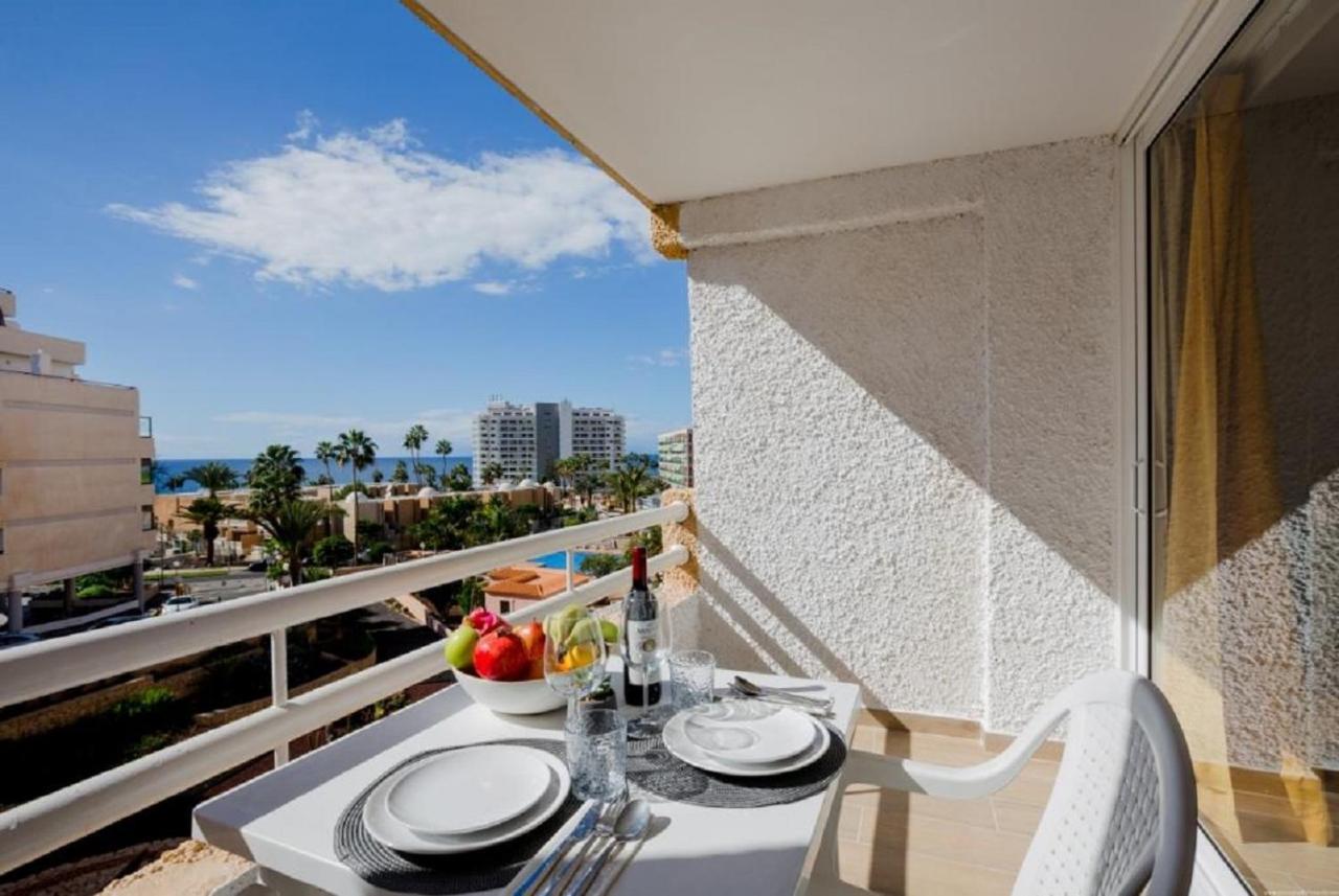 319 Modern Accommodation,Sea View, Wi Fi And Pool Playa de las Américas Eksteriør billede