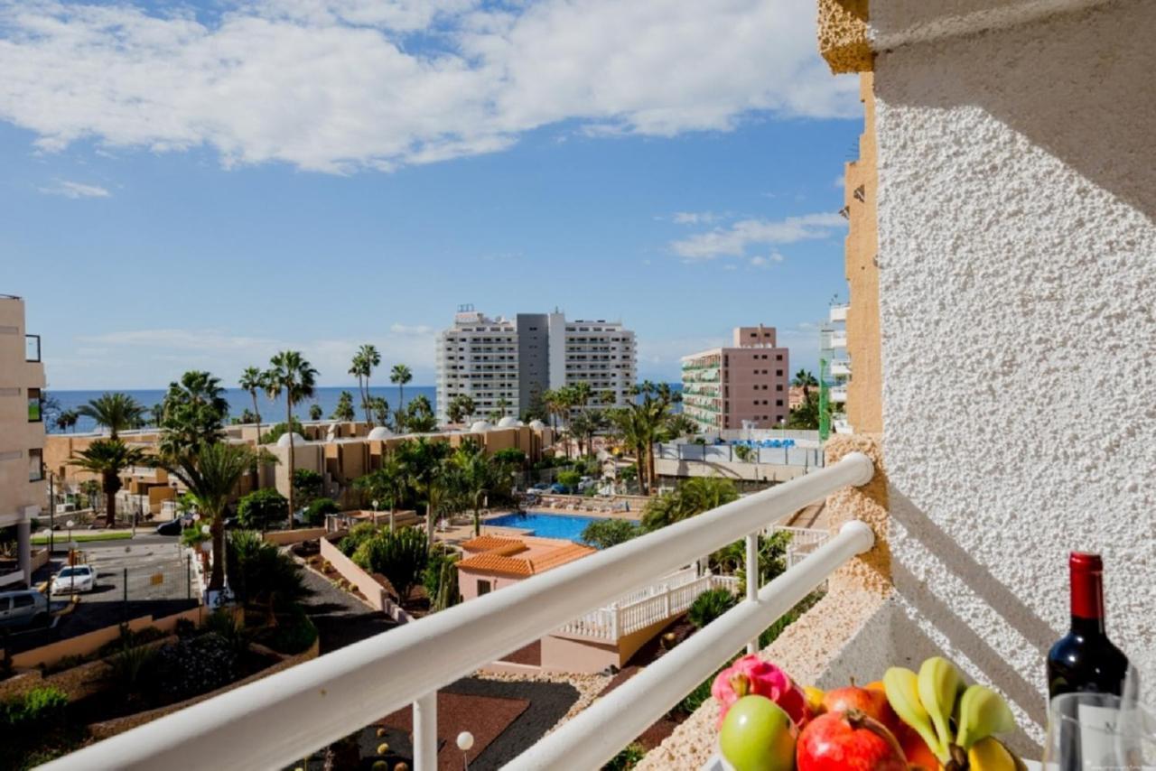319 Modern Accommodation,Sea View, Wi Fi And Pool Playa de las Américas Eksteriør billede
